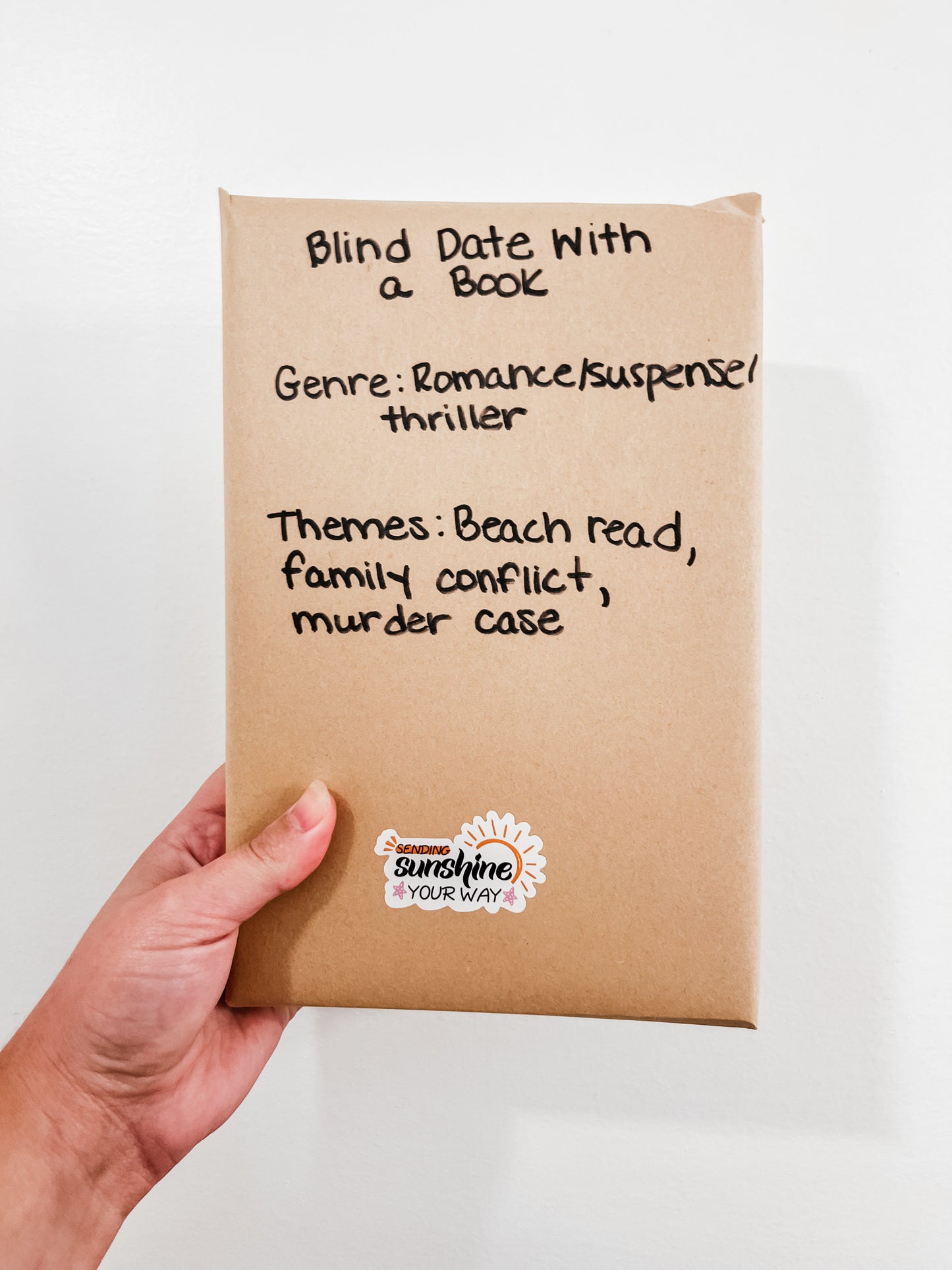 Blind Date Book Romance/Thriller/Suspense