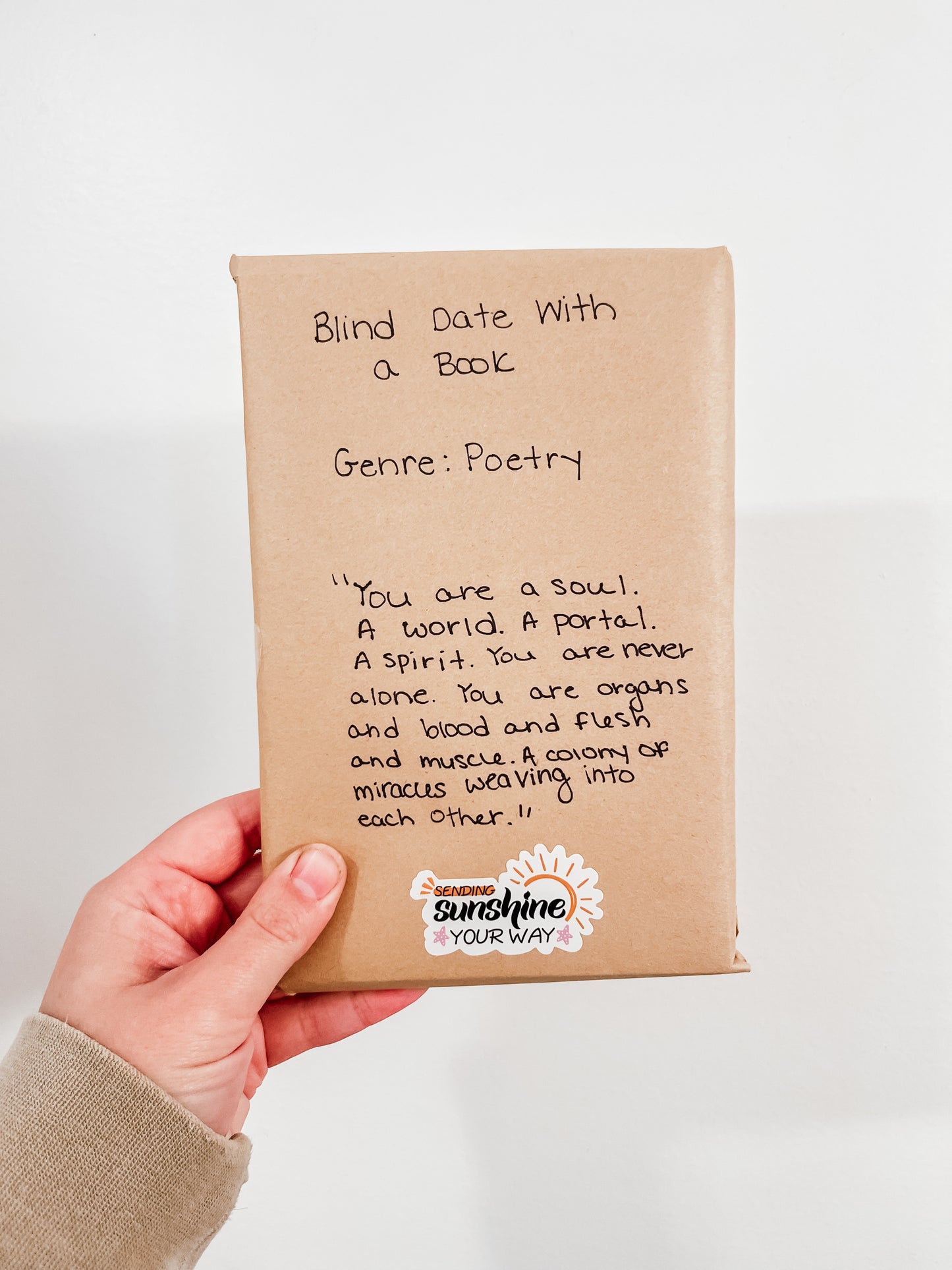 Blind Date Book Poetry