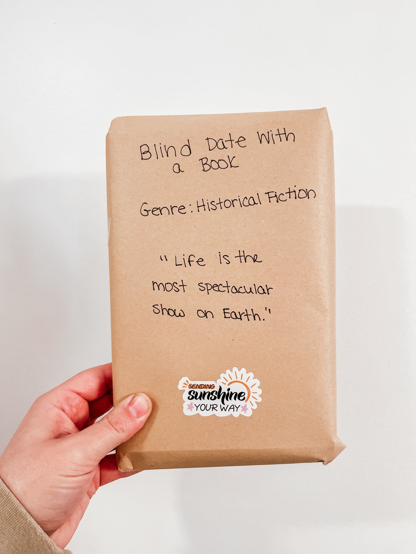 Blind Date Book Historical Fiction