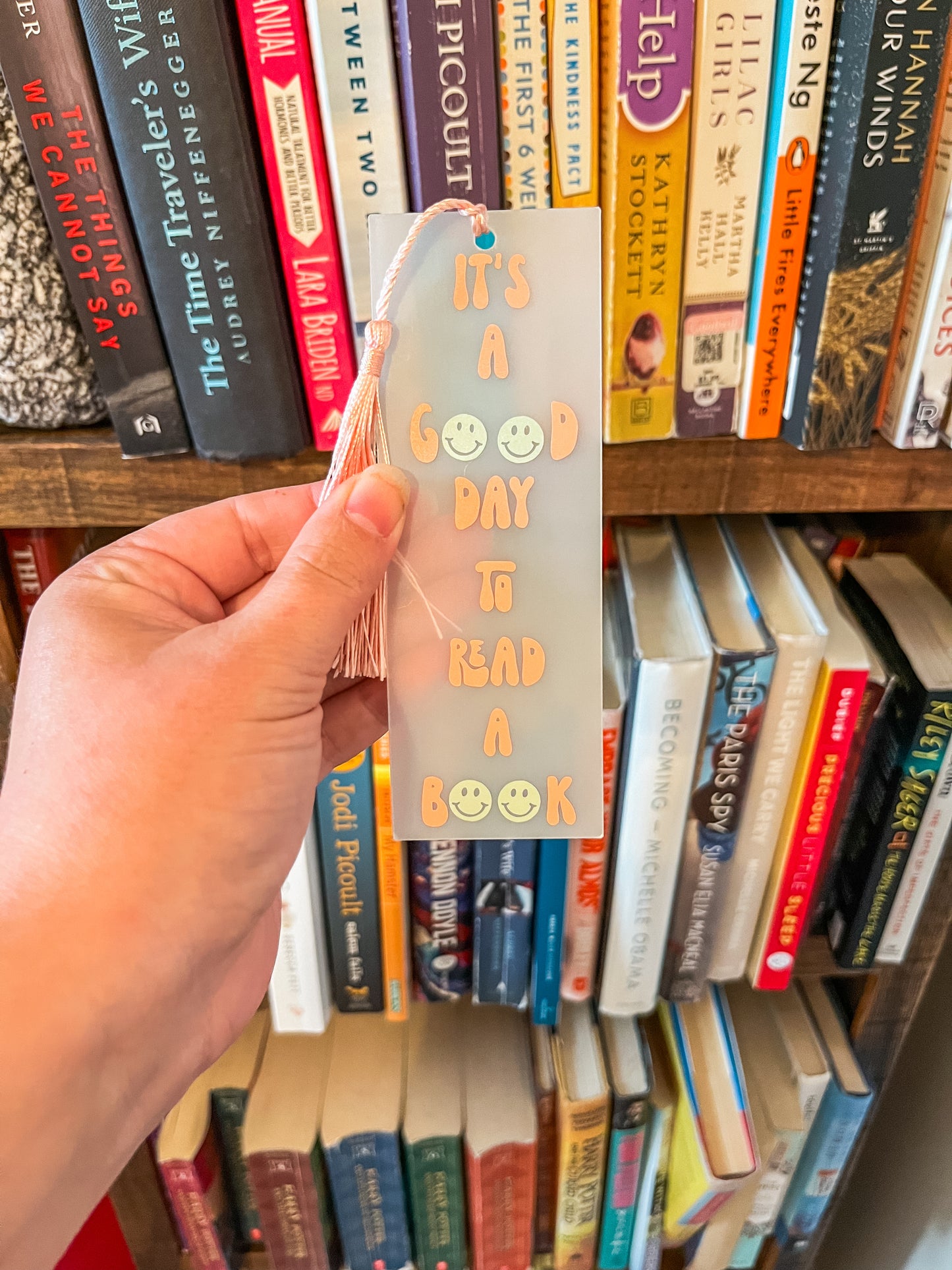 It's a good day to read a book bookmark