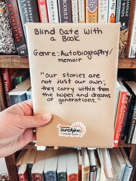 Blind Date Book Autobiography/Memoir