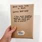Blind Date Book Self-Help