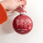 Personalized Family Birth Month Flower Ornament