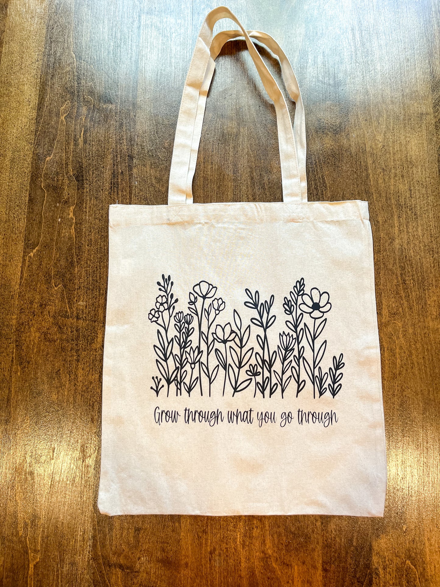 Grow through what you go through Bag