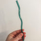 Wavy Glass Straws