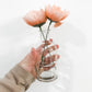 It's The Little Things Vase and Pink Flowers