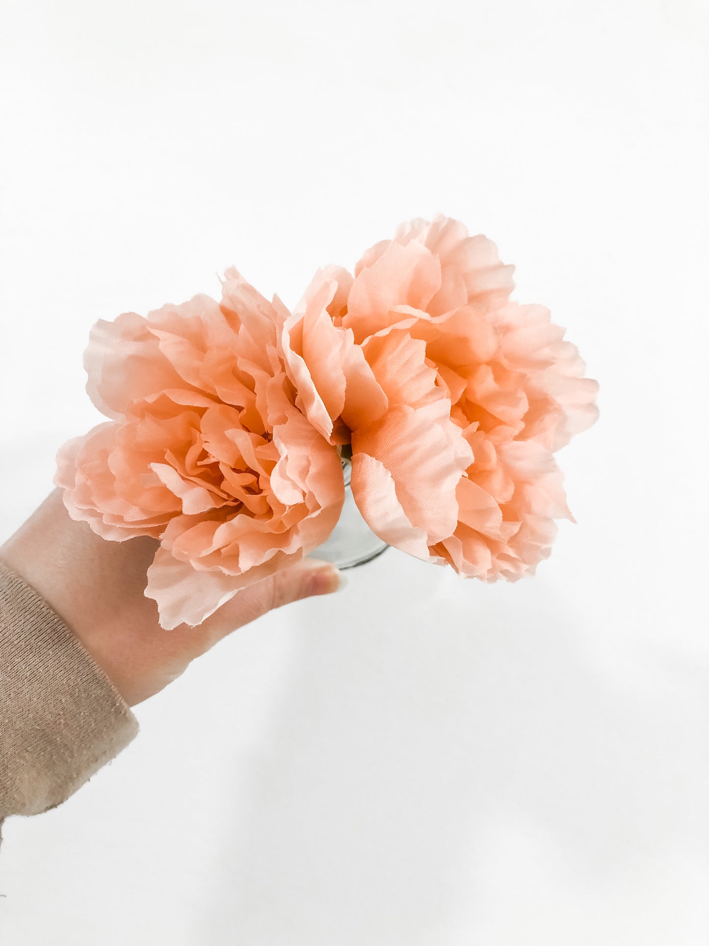 It's The Little Things Vase and Pink Flowers