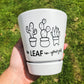 Be LEAF In Yourself 4-Inch Planter