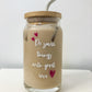 Do Small Things with Great Love Beer Can Glass, Color Changing Libbey Glass