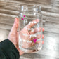 Do Small Things with Great Love Beer Can Glass, Color Changing Libbey Glass