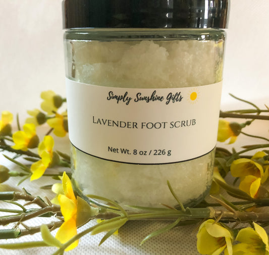 Lavender Foot Scrub