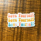 Love Yourself Sticker
