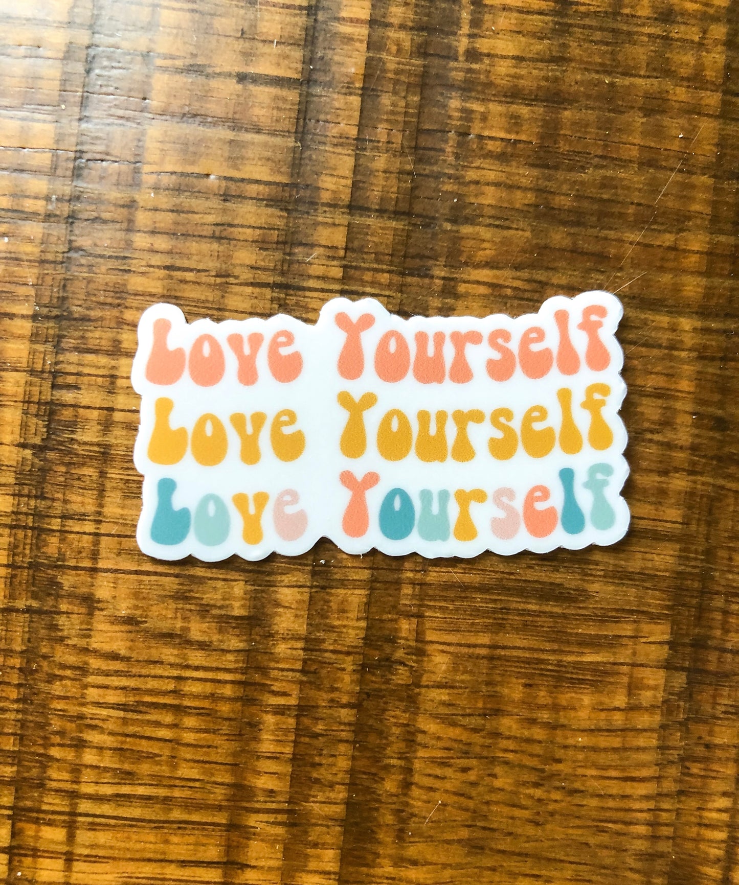 Love Yourself Sticker