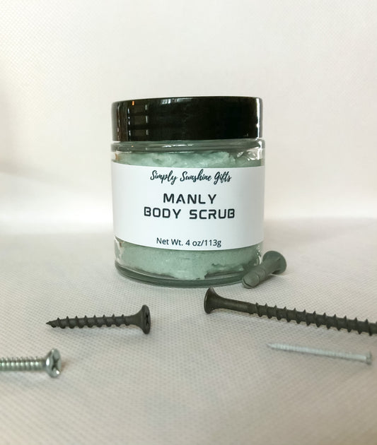 Manly Pine Body Scrub