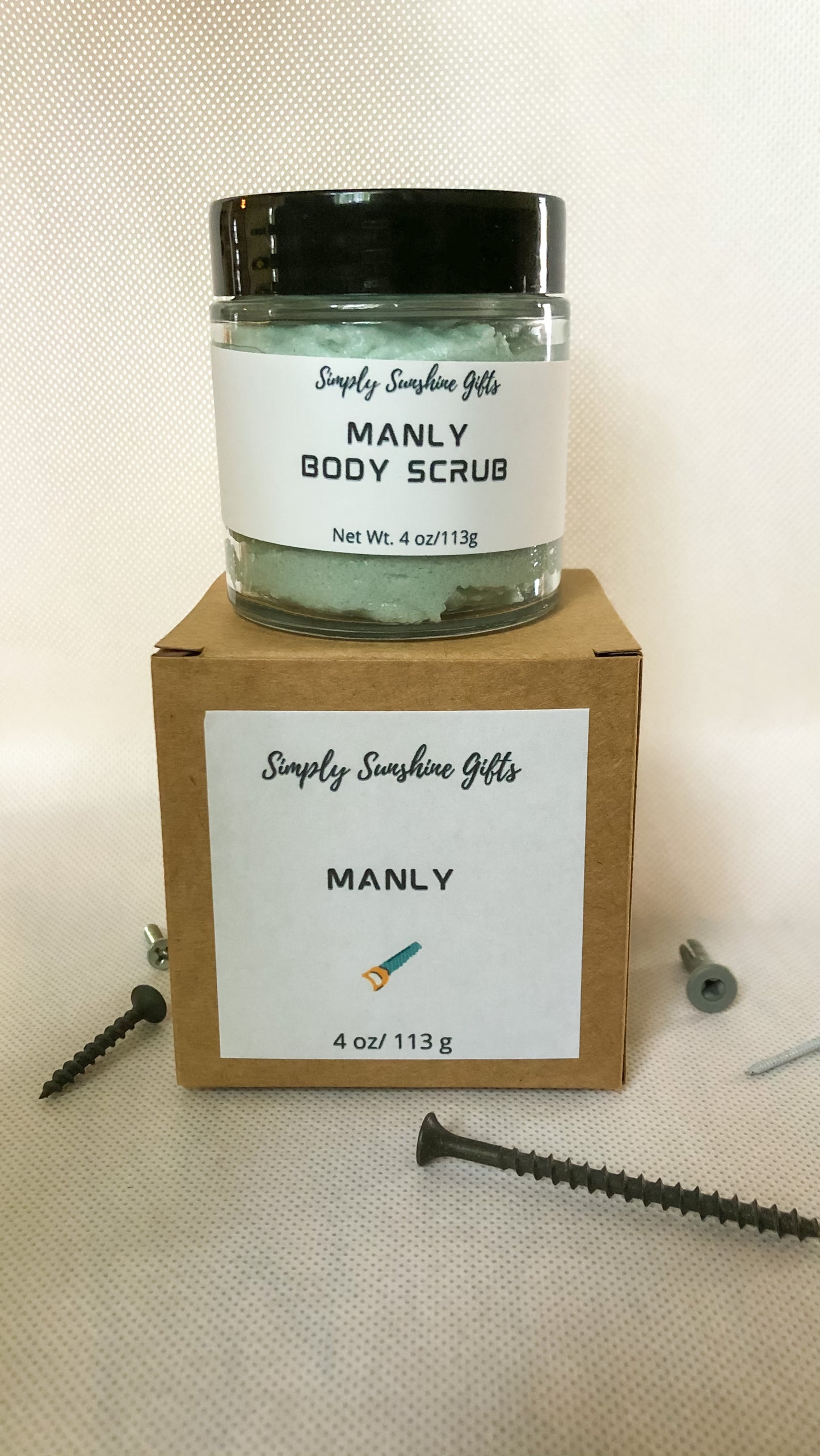 Manly Pine Body Scrub