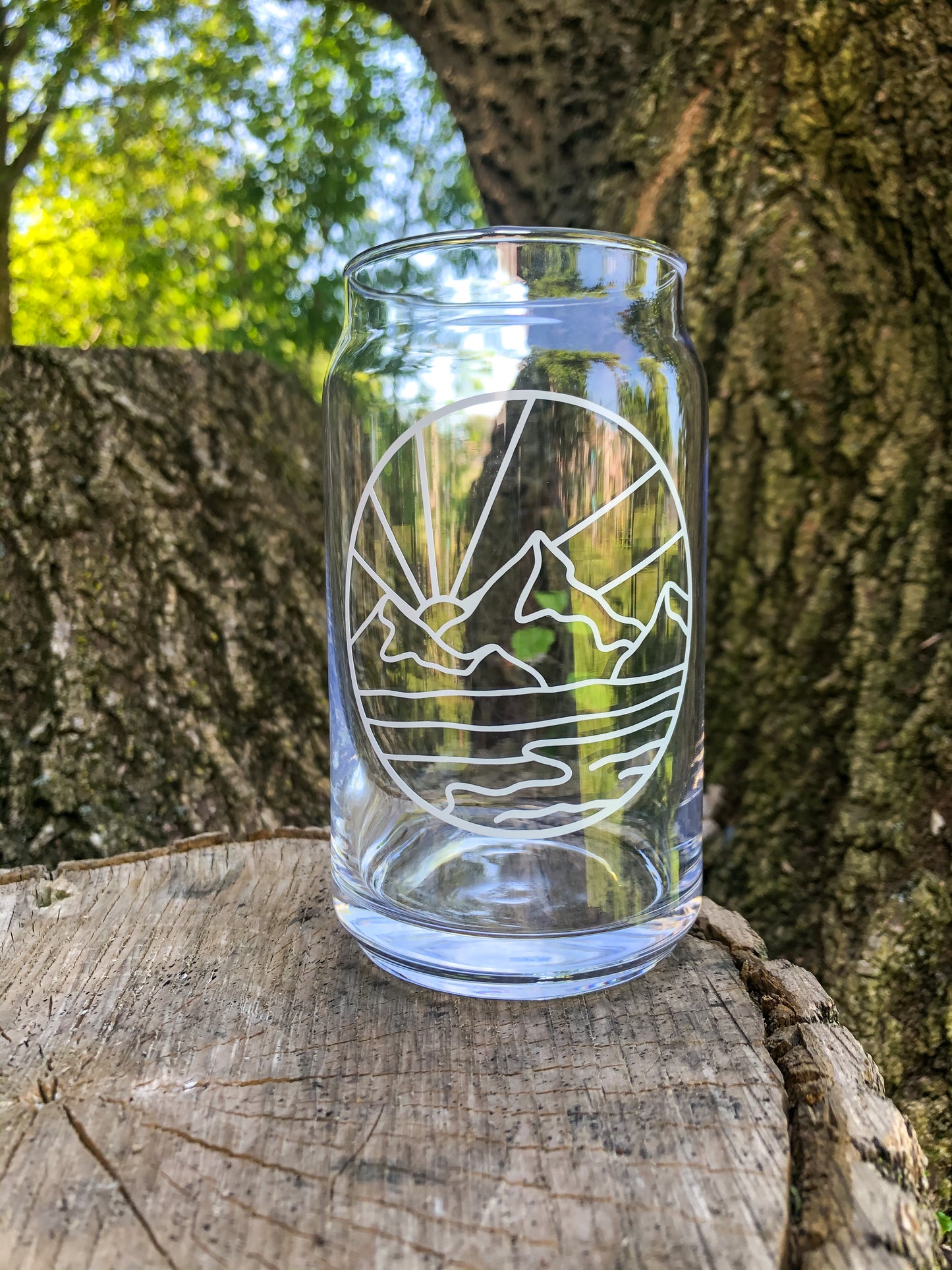 Mountain Libbey Glass