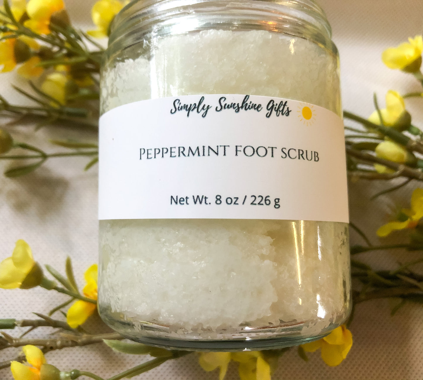 Peppermint Foot Scrub