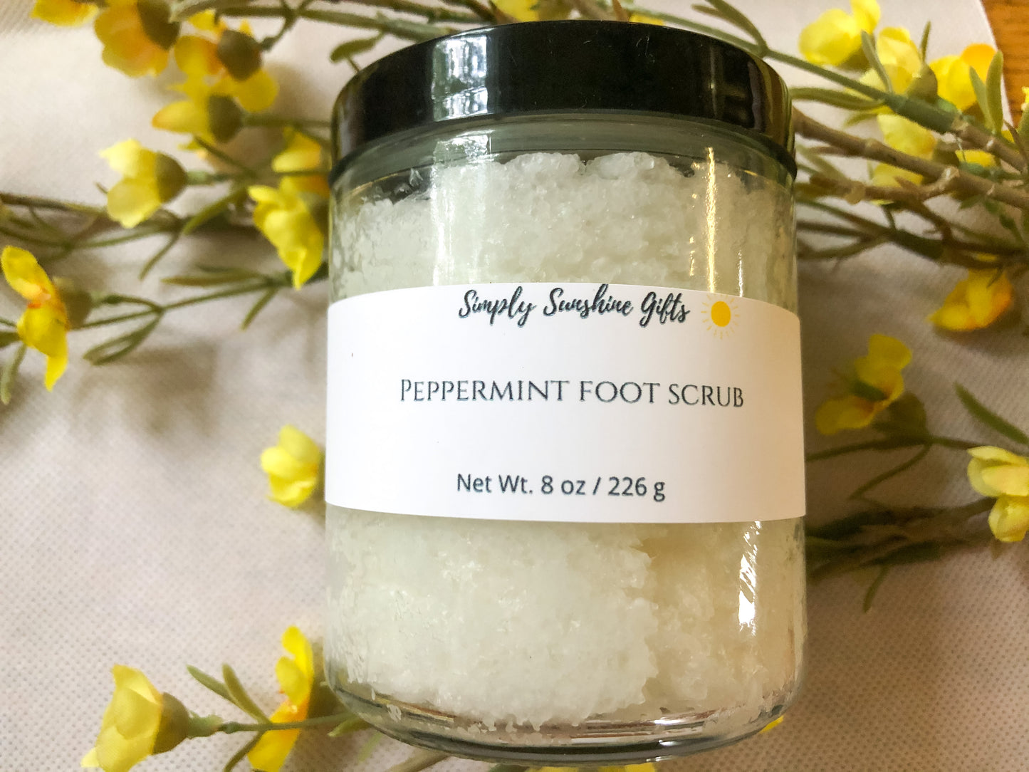 Peppermint Foot Scrub