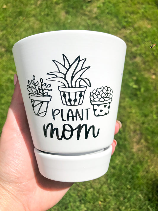 Plant Mom 4-Inch Planter