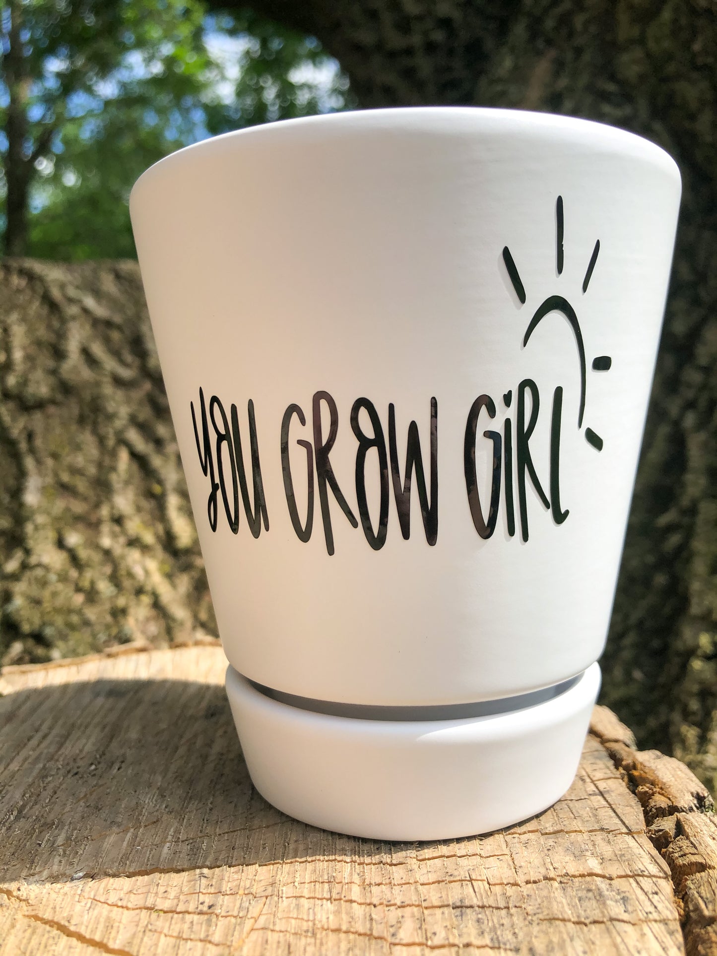 You Grow Girl 4-Inch Planter