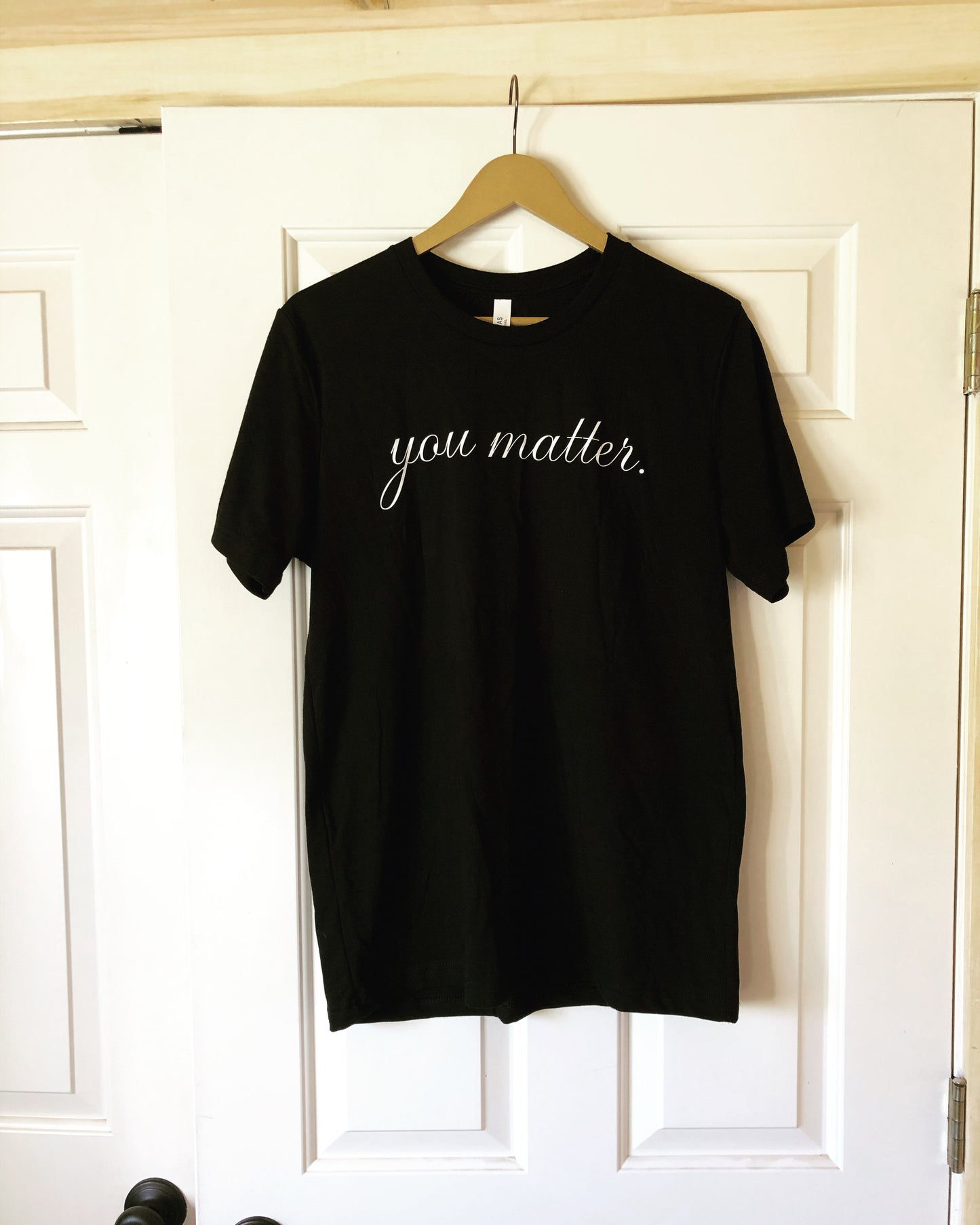 You Matter Black T-Shirt